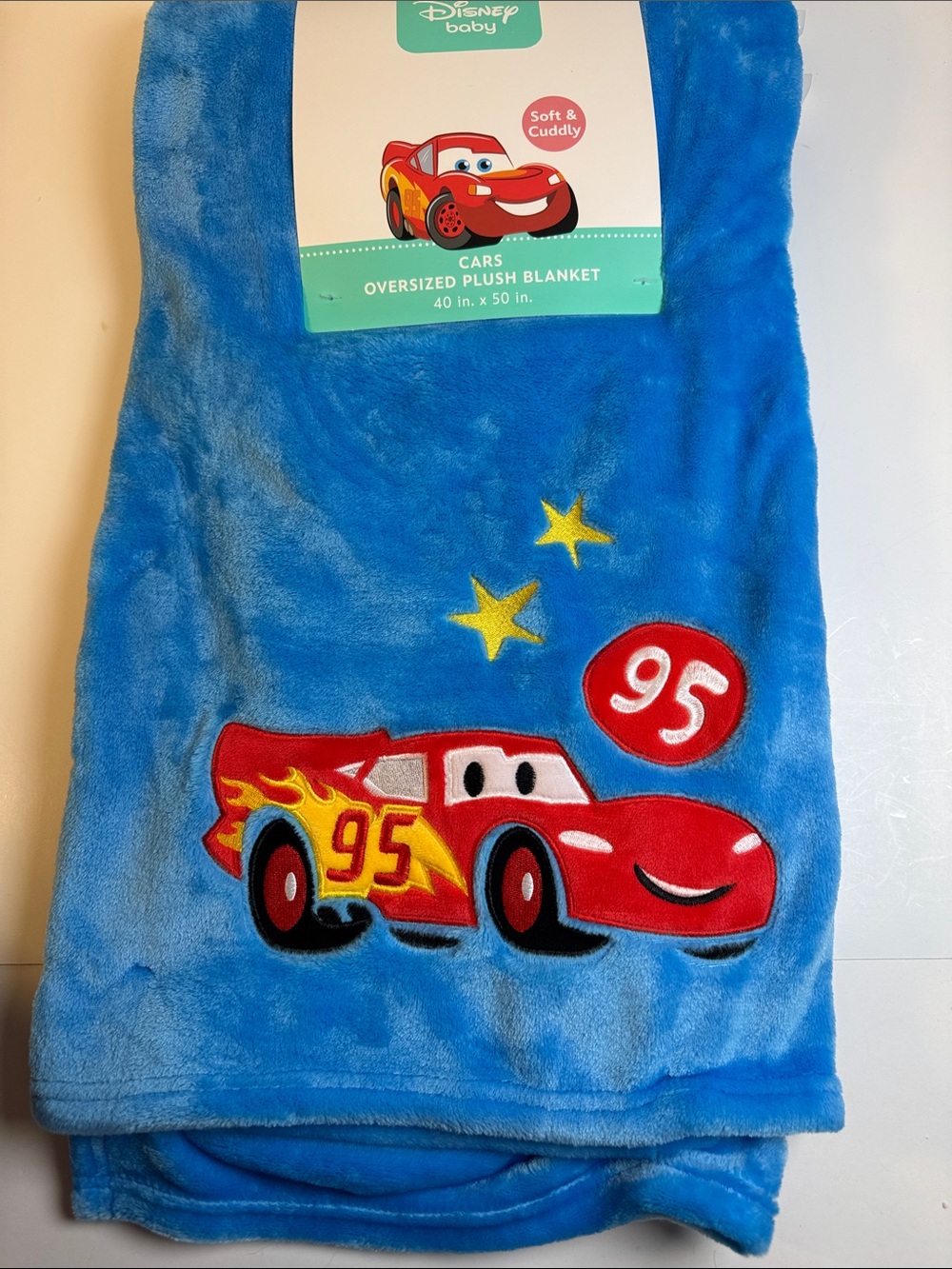 Disney Lightening McQueen Blanket Throw